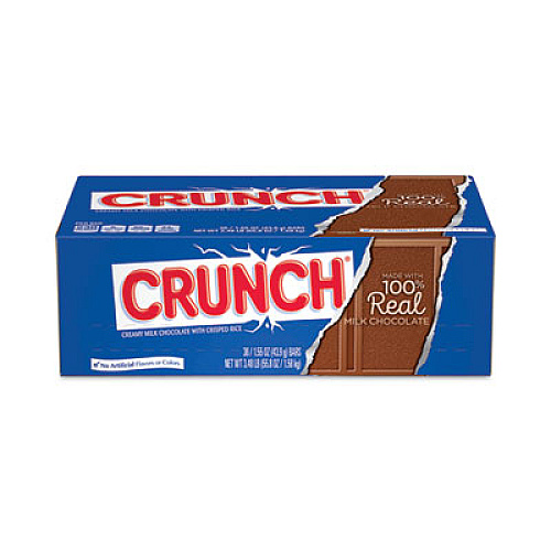 Nestl Crunch Bar, Individually Wrapped, 1.55 oz, 36/Carton (20900164)