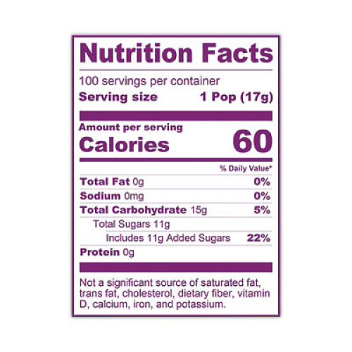 Tootsie Roll Tootsie Pops, Assorted Wild Berry Flavors, 0.6 oz Lollipops, 100/Box (20901184)