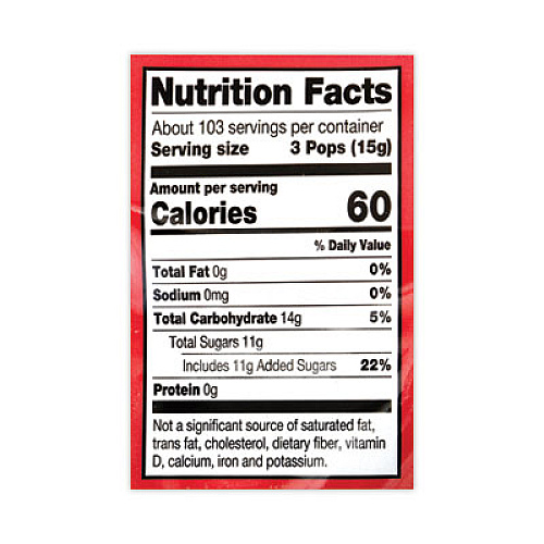Charms Mini Pops, 3.74 lb Bag, Assorted Flavors, 300/Bag (20902010)