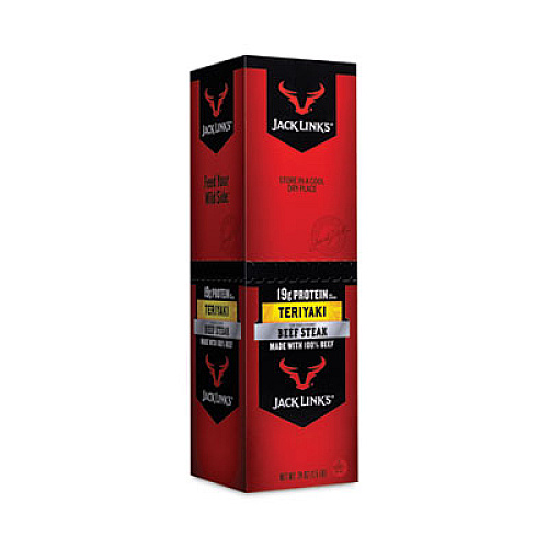 Jack Links Jumbo Original Beef Steak, 2 oz, 12/Box (27800012)