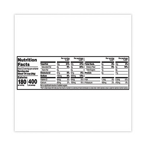 Nut Harvest Deluxe Mixed Nuts, 2.25 oz Pouch, 8/Carton (29500005)