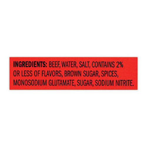 Jack Links Jumbo Original Beef Steak, 2 oz, 12/Box (27800012)