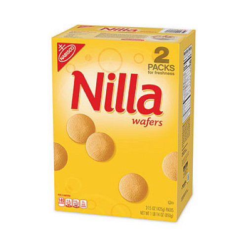 Nabisco Nilla Wafers, 15 oz Box, 2 Boxes/Pack (22000427)
