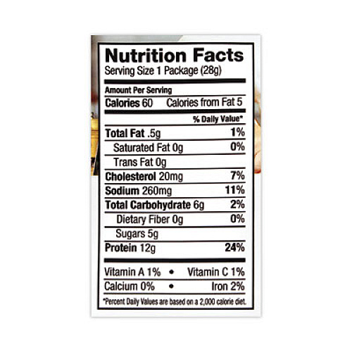 Think Jerky Sriracha Honey Turkey Jerky, 1 oz Pouch, 12/Pack (22000983)