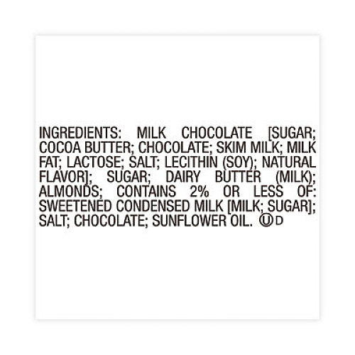 SKOR Candy Bar, 1.4 oz Bar, 18/Carton (20902450)