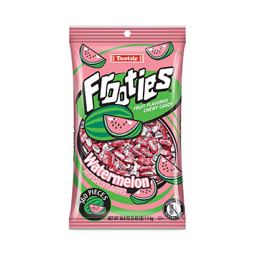 Tootsie Roll Frooties, Watermelon, 38.8 oz Bag, 360 Pieces/Bag (20900092)
