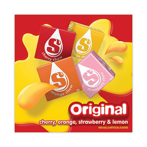 Starburst Original Fruit Chews, Cherry; Lemon; Orange; Strawberry, 50 oz Bag (28086)