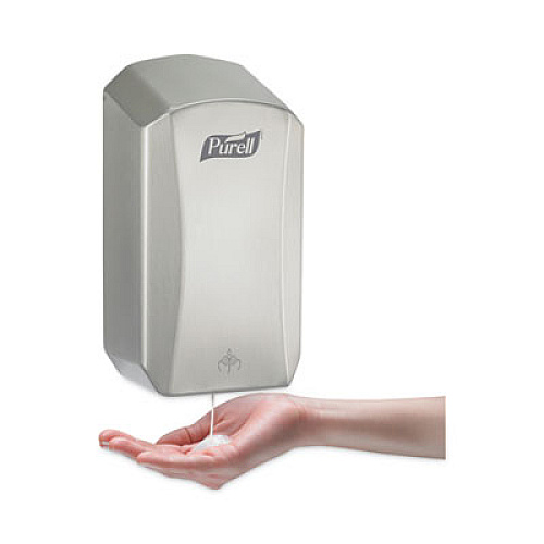 PURELL LTX Behavioral Health Dispenser, 1,200 mL, 6.54 x 4.1 x 11.22, Stainless Steel (192601CT)