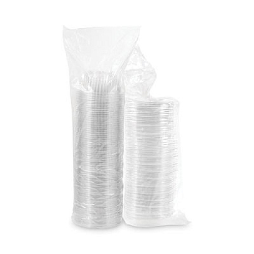 Dart PresentaBowls Bowl/Lid Combo-Paks, 16 oz, 5.38" Diameter x 2.6" h, Clear, Plastic, 63/Pack, 4 Pack/Carton (PET16BCD)