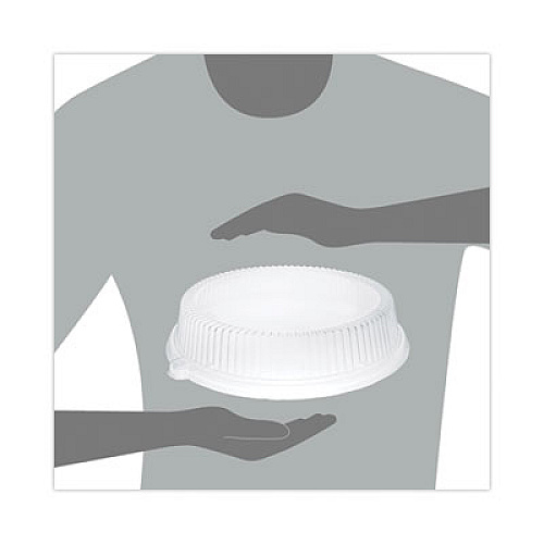 Dart Dome Covers, For 10" Disposable Plates, Clear, Plastic, 500/Carton (CL10P)