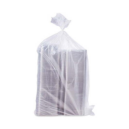 Dart ClearPac SafeSeal Tamper-Resistant/Evident Containers, Flat Lid, 35 oz, Clear, Plastic, 100/Bag, 2 Bags/Carton (CH35DEF)