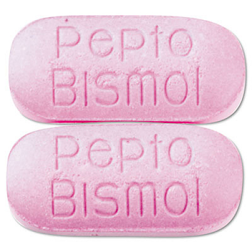Pepto-Bismol Tablets, Two-Pack, 25 Packs/box (BXPB25)