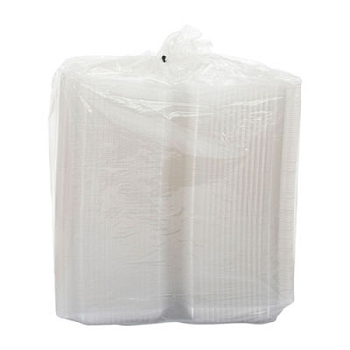 Dart StayLock Clear Hinged Lid Containers, 9.4 x 6.8 x 2.1, Clear, Plastic, 250/Carton (C30UT1)