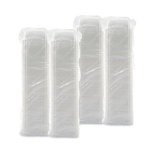 Dart TamperGuard Snack Boxes, 32 oz, 6.3 x 6.3 x 2.6, Clear, Plastic, 300/Carton (SB32TG1)