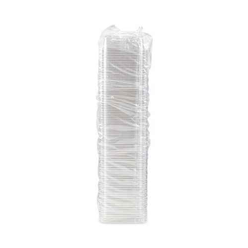 Dart TamperGuard Snack Boxes, 24 oz, 6.3 x 6.3 x 2.1, Clear, Plastic, 300/Carton (SB24TG1)