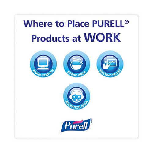 PURELL Advanced Hand Sanitizer Refreshing Gel, 20 oz Pump Bottle, Clean Scent (302312EA)