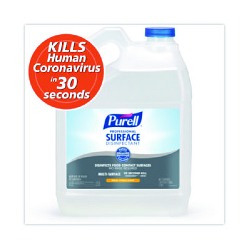 PURELL Professional Surface Disinfectant, Fresh Citrus, 1 gal Bottle (434204EA)