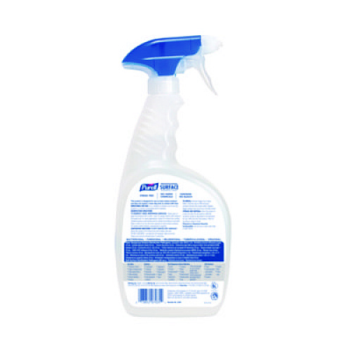 PURELL Professional Surface Disinfectant, Fresh Citrus, 32 oz Spray Bottle, 6/Carton (334206)