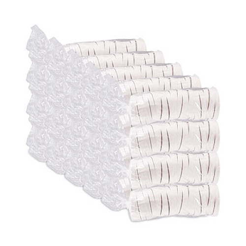 SOLO Spiral-Wound Paper Hot Cup Lids, Fits 16 oz Hot Cups, Paper, White, 25/Sleeve, 20 Sleeves/Carton (CA16A)