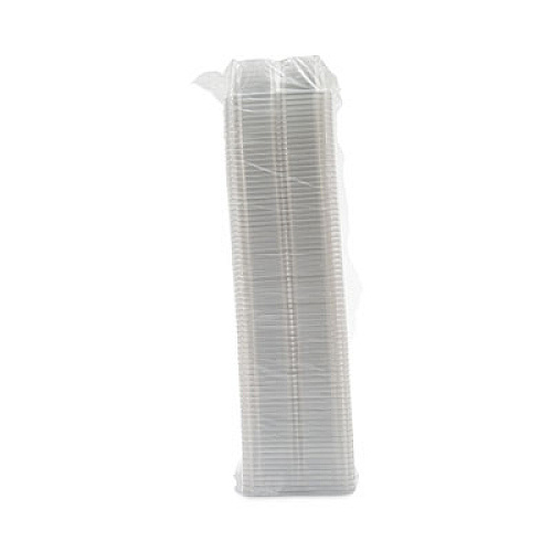 Dart TamperGuard Snack Boxes, 4 Compartments, 6.3 x 6.3 x 2.6, Clear, Plastic, 300/Carton (SBTG4)