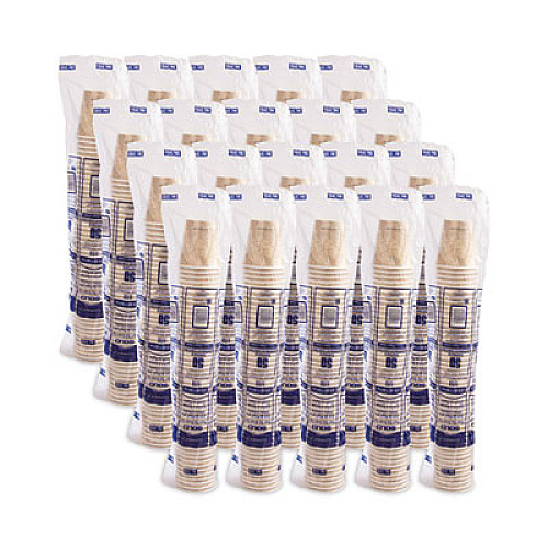 SOLO Mistique Hot Paper Cups, 10 oz, Brown, 1,000/Carton (510MS)