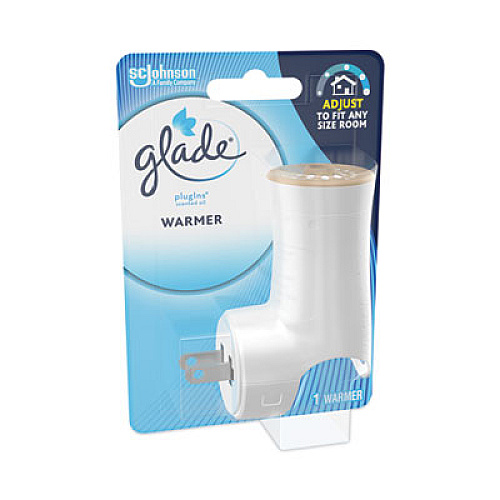 Glade Plug-Ins Scented Oil Warmer Holder, 4.45 x 6.25 x 11.45, White (305854)