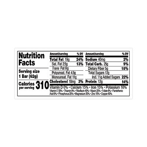 Perfect Bar Refrigerated Protein Bar, Dark Chocolate Almond, 2.2 oz Bar, 16/Carton (30700246)