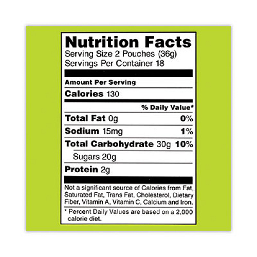 Nickelodeon SpongeBob Squarepants Giant Krabby Patties Gummy Candy, 0.63 oz Pack, 36/Carton (2500006)