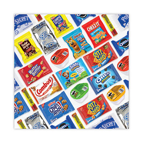 Snack Box Pros Quarantine Snack Box, 42 Assorted Snacks/Box, 5 lb Box (70000085)