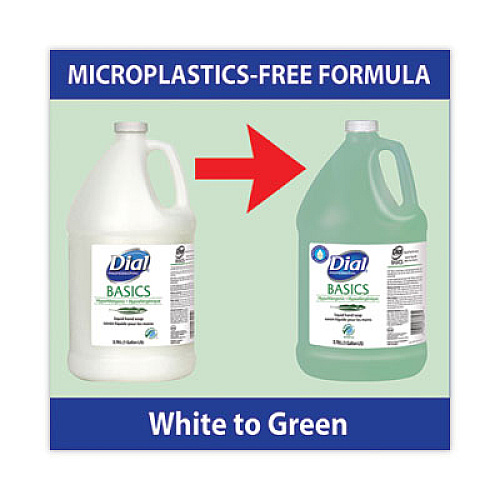 Dial Professional Basics MP Free Liquid Hand Soap Refill, Honeysuckle Scent, 3.78 L (33809EA)