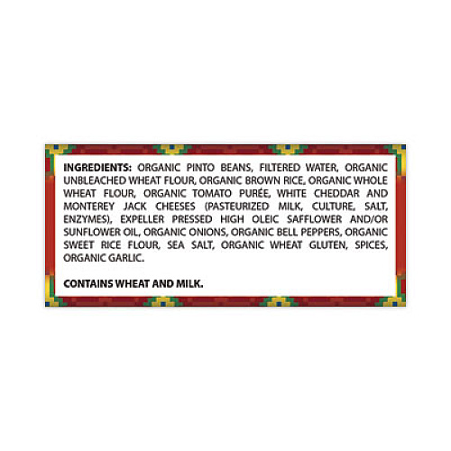 Amy's Cheddar Cheese, Bean and Rice Burrito, 6 oz Pouch, 4/Carton (90300142)