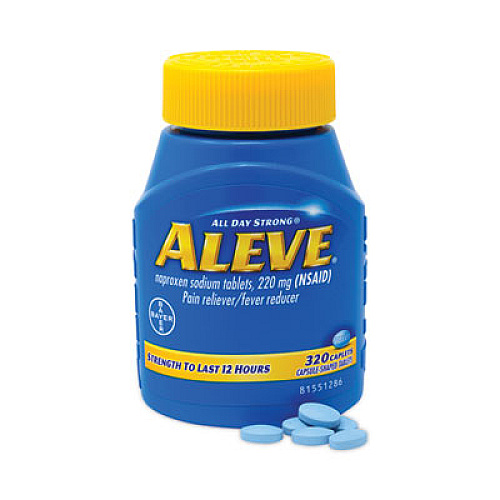 Aleve Pain Reliever Tablets 220 mg, 320/Bottle (22000849)