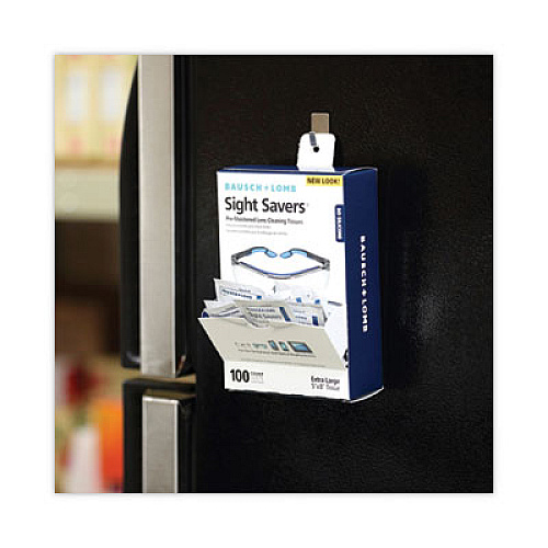 Bausch & Lomb Sight Savers Premoistened Lens Cleaning Tissues, 8" x 5", 100/Box (8574GM)