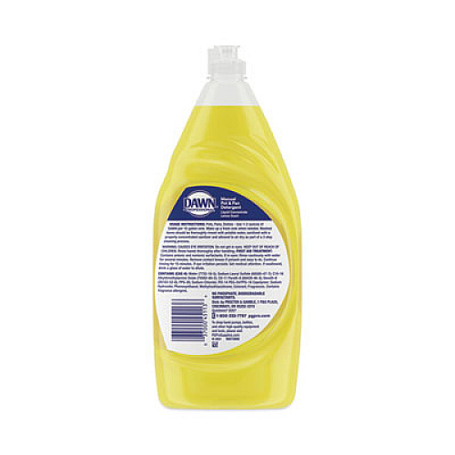 Dawn Professional Manual Pot/Pan Dish Detergent, Lemon, 38 oz Bottle (45113EA)