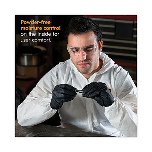 KleenGuard G10 Kraken Grip Nitrile Gloves, Powder-Free, XX-Large, 6 mil Thick, 9.5" Long, Black, 90/Box, 10 Boxes/Carton (49279)
