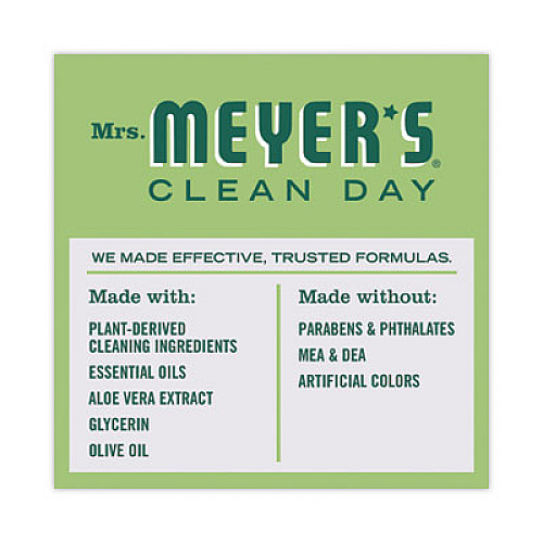 Mrs. Meyer's Clean Day Liquid Hand Soap, Iowa Pine Scent, 12.5 oz, 6/Carton (663396)