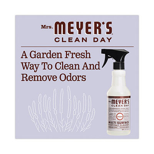 Mrs. Meyer's Multi Purpose Cleaner, Lavender Scent, 16 oz Spray Bottle (323568EA)