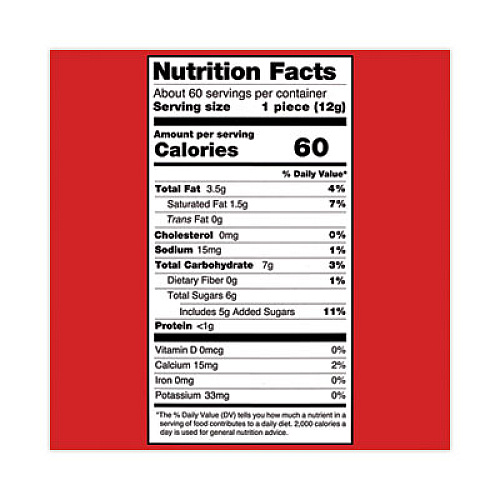 DeMet's Turtles Original Bite Size Candy, 0.42 oz, 60/Carton (20905618)
