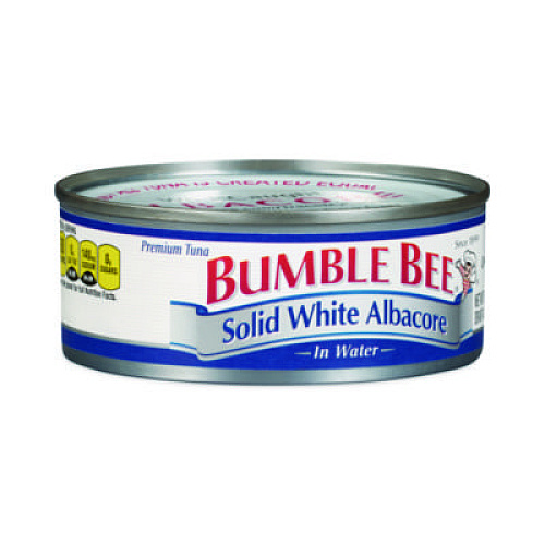 Bumble Bee Solid White Albacore Tuna in Water, 5 oz Can, 8/Pack (22000701)