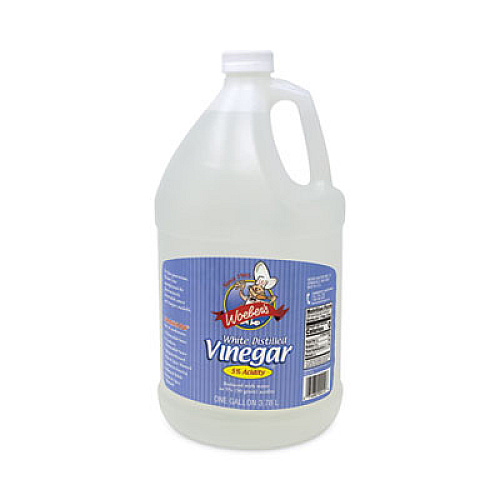 Woeber's White Distilled Vinegar, 1 gal Bottle, 6/Carton (22001029)