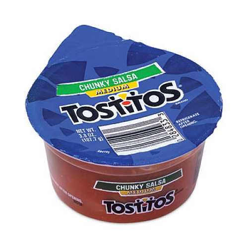 Tostitos Medium Chunky Salsa ToGo Cups, 3.8 oz Cup, 30/Carton (29500068)