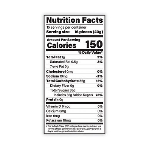 Albert's Assorted Fruit Chews, 1.5 lb Bag, Approx. 240 Pieces (20901227)