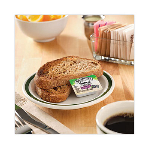 Smucker's Smuckers 1/2 Ounce Natural Jam, 0.5 oz Container, Concord Grape, 200/Carton (8202)