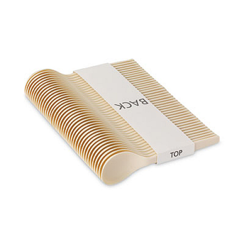 Dixie SmartStock Plastic Cutlery Refill, Series-O, Mediumweight Soup Spoon, Beige, 40/Pack, 24 Packs/Carton (SSSOUP11B)