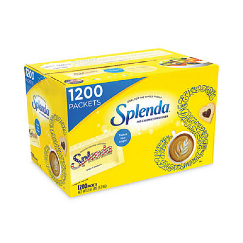 Splenda No Calorie Sweetener, 1 g Packet, 1,200/Carton (22000459)