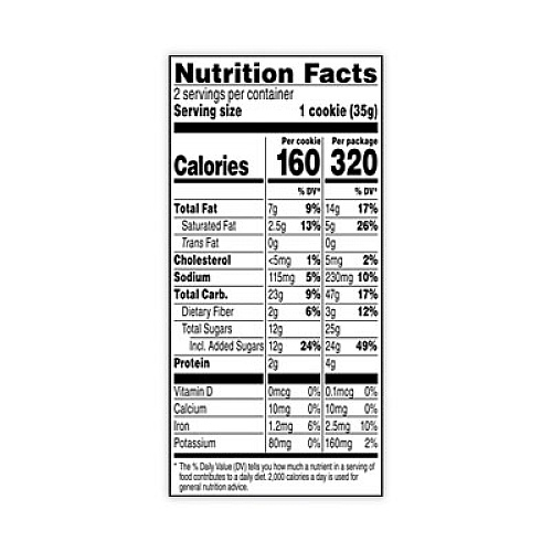 Grandma's Big Chocolate Brownie, 2.5 oz Packet, 2 Brownies/Pack, 60 Packs/Carton (29500062)