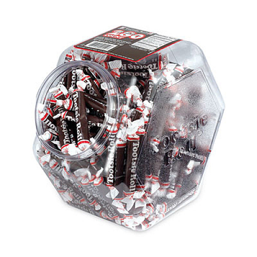 Tootsie Roll Tub, Approximately 280 Individually Wrapped Rolls, 6.75 lb Tub (20900112)