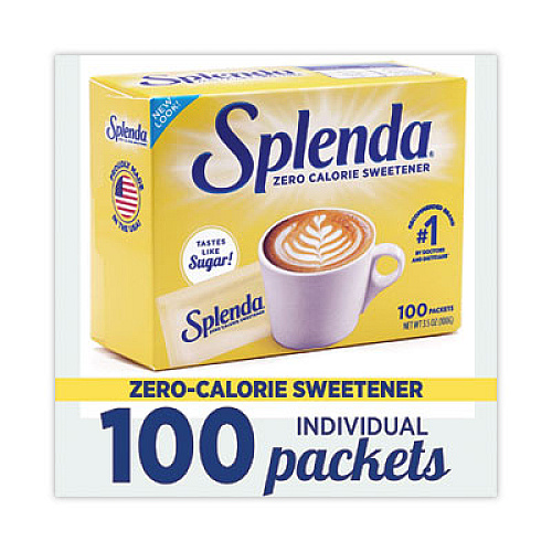 Splenda No Calorie Sweetener, 0.04 oz Packet, 1,200/Carton (200022CT)