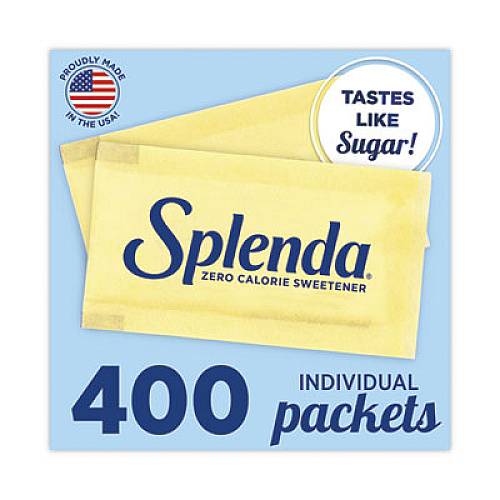 Splenda No Calorie Sweetener, 1 g Packet, 400/Box (200411)