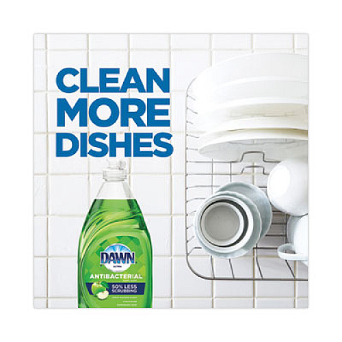 Dawn Ultra Antibacterial Dishwashing Liquid, Apple Blossom Scent, 38 oz Bottle, 8/Carton (01134)